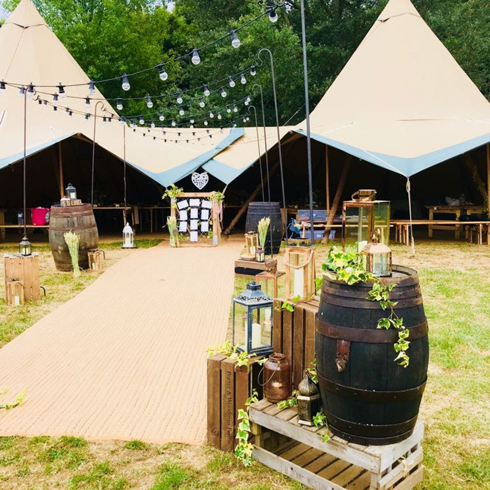 Tipi entrance 2