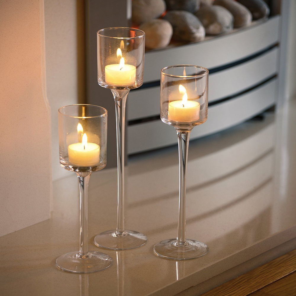 Trio Glass Tea LIght holders