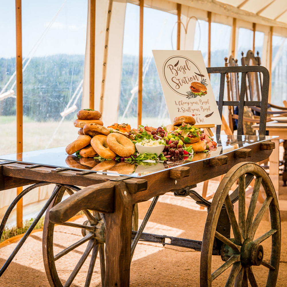 Wooden cart