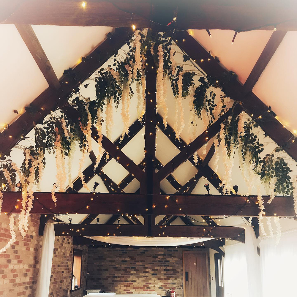 wisteria on beams long furlong barn